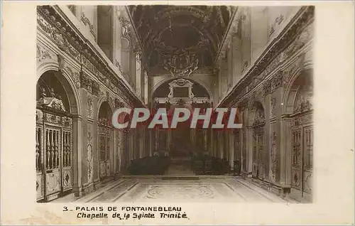 Cartes postales Palais de Fontainebleau Chapelle de la Sainte Trinite