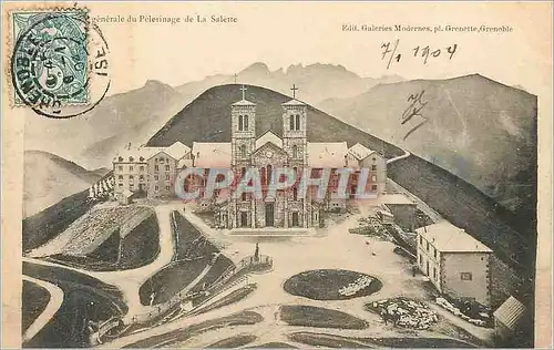Cartes postales Generale du Pelerinage de la Salette