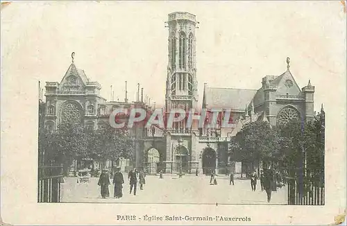 Cartes postales Paris Eglise Saint Germain l'Auxerrois