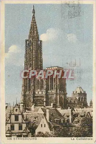 Cartes postales Strasbourg La Cathedrale