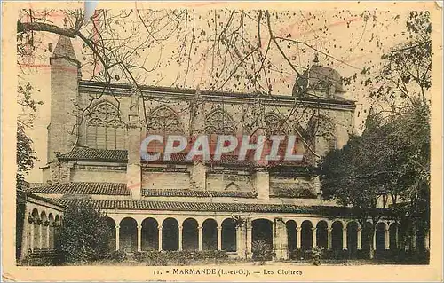 Cartes postales Marmande (L et G) Les Cloitres
