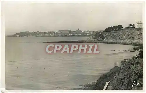 Cartes postales moderne Granville (Manche) La Roche Gauthier et la Haute Ville Vue de Saint Pair