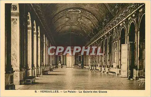 Ansichtskarte AK Versailles Le Palais La Galerie des Glaces