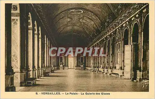 Cartes postales Versailles Le Palais La Galerie des Glaces