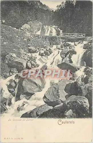 Cartes postales La Cascade de Lutour Cauterets