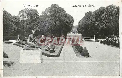 Cartes postales Versailles Parterre du Nord