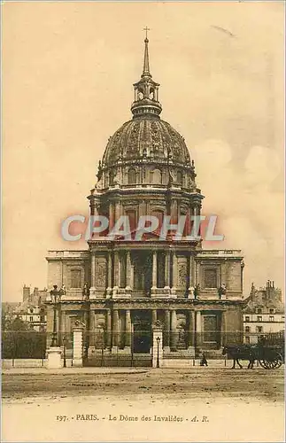 Ansichtskarte AK Paris Le Dome des Invalides