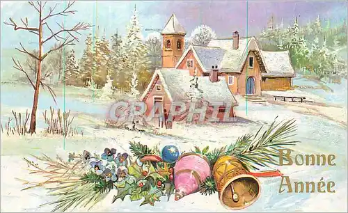 Moderne Karte Bonne Annee
