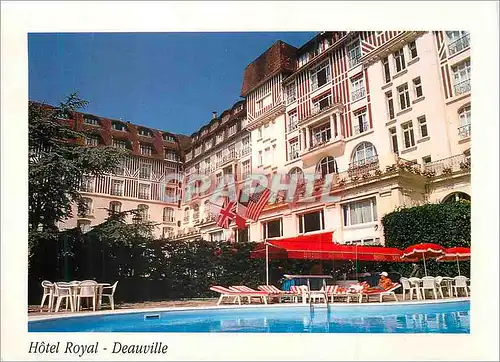 Cartes postales moderne Deauville Hotel Royal Boulevard Cornuche