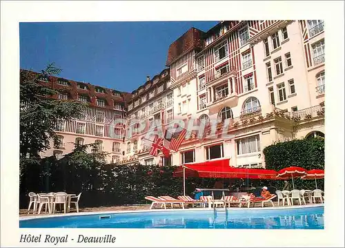 Cartes postales moderne Deauville Hotel Royal Boulevard Cornuche