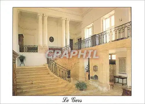 Cartes postales moderne Le Gers Chateau de Busca Maniban Mansencome