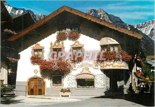 Cartes postales moderne Seefeld 1200 m Tyrol La Schmuckkastl Tyrolienne dans la Zone Reservee aux Pietons