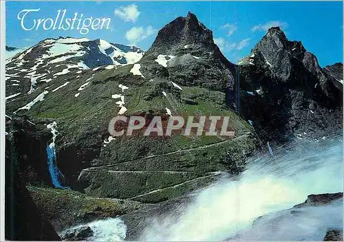 Cartes postales moderne Norge Trollstigen Romsdal