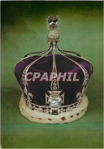 Cartes postales moderne La Couronne de la Reine Mary (Epouse du Roi Georges V) Faite pour le Couronnement de la Reine Ma