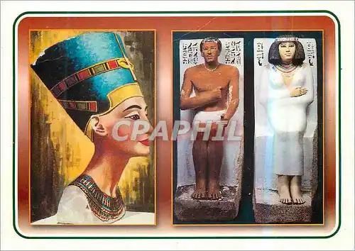 Moderne Karte Egypt Queen Nefertiti