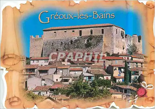 Cartes postales moderne Greoux les Bains