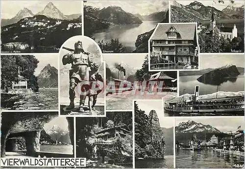 Cartes postales moderne Vierwaldstattersee Bateau