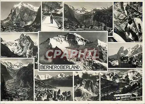 Cartes postales moderne Berneroberland Train Funiculaire