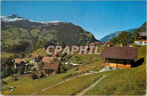 Cartes postales moderne Grindelwald Stutz Tshuggen und Mannlichen