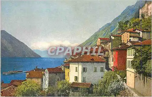 Cartes postales moderne Lago di Lugano Albegasio