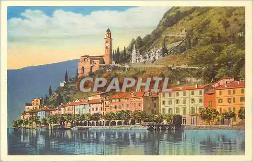 Cartes postales moderne Lago di Lugano Morcote