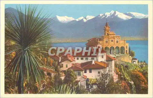 Cartes postales moderne Locarno Basilica Santuario Madonna del Sasse