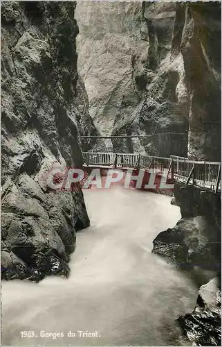 Cartes postales moderne Vernayaz Gorges du Trient Hotel Buffet de la Gare