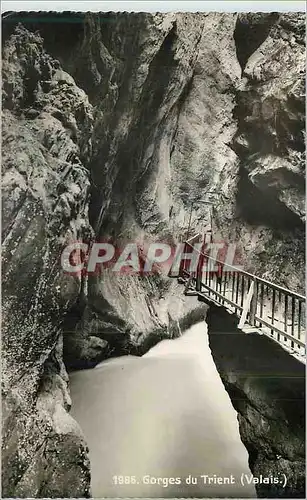 Cartes postales moderne Gorges du Trient (Valais) Vernayaz Hotel Buffet de la Gare Mme G Bouchatey