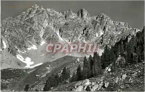 Cartes postales moderne La Chaine du Luisin vue de la Creusa s Les Marecottes