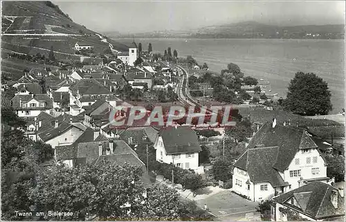 Moderne Karte Twann am Bielersee