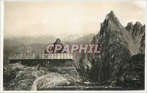 Moderne Karte Cabane de Salcinaz (2696 m) et les Clochers de Planereuse