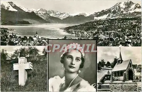 Cartes postales moderne Kussnacht a Rigi (Schweiz) Gedachtniskapelle Konigin Afstrid von Belgien 29 8 1935