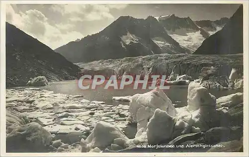 Cartes postales moderne Merjelensee und Aletschgletscher