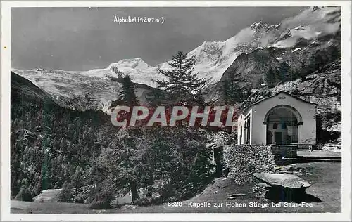 Cartes postales moderne Kapelle zur Hohen Stiege bei Saas Fee