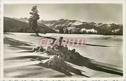 Cartes postales moderne Crans sur Sierre alt 1500 m Suisse Hotel Rhodania tout Confort Moderne