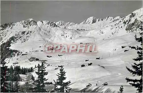 Cartes postales moderne Riederalp Wallis 1920 m Riederhorn und Riederfurka