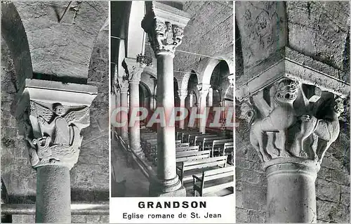 Cartes postales moderne Grandson Eglise Romane de St Jean