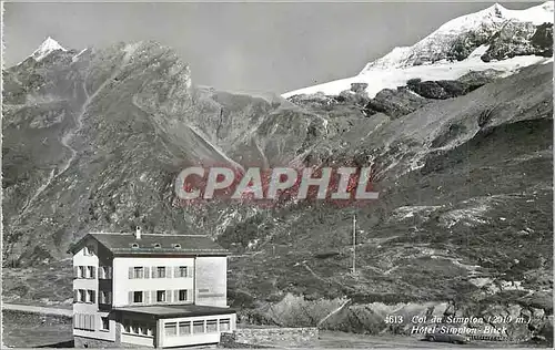 Cartes postales moderne Col du Simplon (2010 m) Hotel Simplon Blick