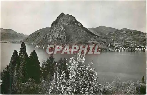 Cartes postales moderne Lago di Lugano Monte S Salvatore