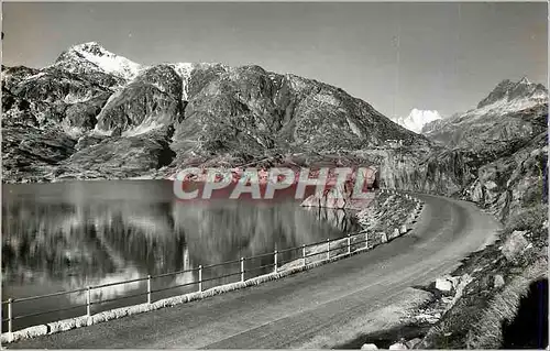 Moderne Karte Brunberg Grimselstrasse Passhohe Totensee Sledelhorn Lauteraarhorn