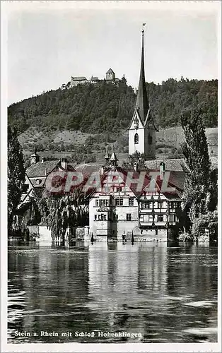Cartes postales moderne Stein a Rhein mit Schlob Hohenklingen