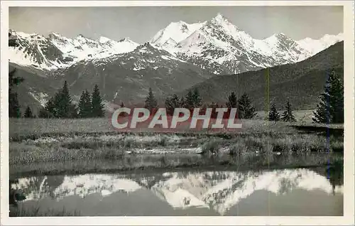 Cartes postales moderne Grans sur Sierre (alt 1500 m) Tous les Sports d'ete et d'Hiver Le Dom et le Walsshorn