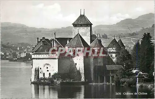 Cartes postales moderne Chateau de Chillon