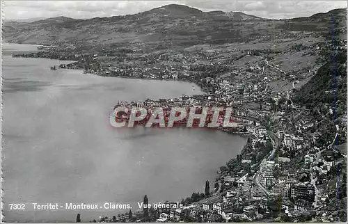 Cartes postales moderne Montreux Vue Generale