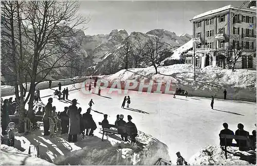 Moderne Karte Braunwald Eisfeld gegen Todi Patins a glace