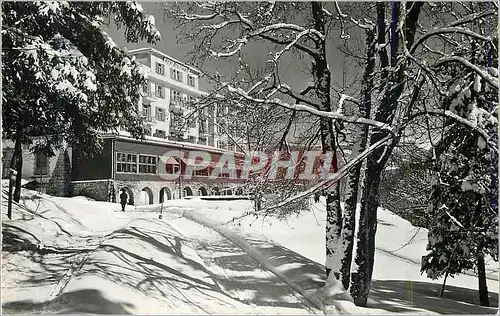 Moderne Karte Hotel Braunwald (Schweiz) 1300 m u M