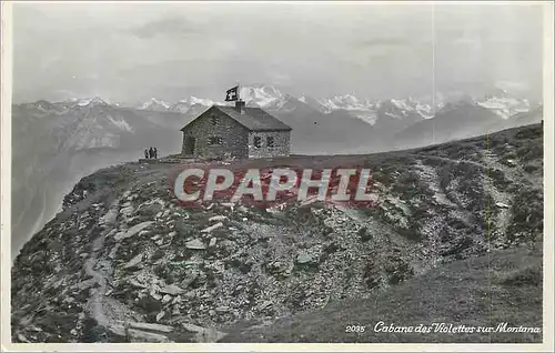 Cartes postales moderne Montana Cabanne des Violettes