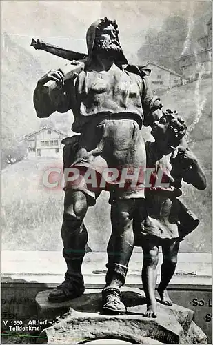 Cartes postales moderne Talldenkmal Altdorf