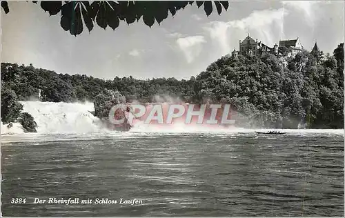 Cartes postales moderne Der Rheinfall Neuhausen mit Schloss Laufen Hotel Rest Schlosshen Worth