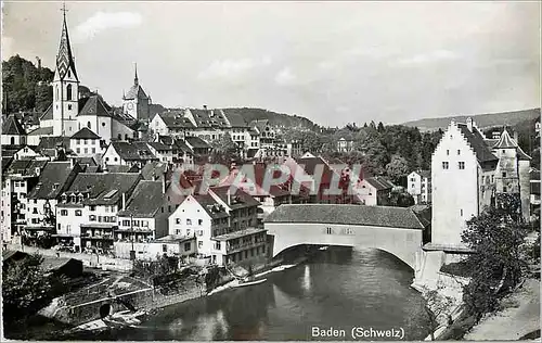 Moderne Karte Baden (Schweiz)